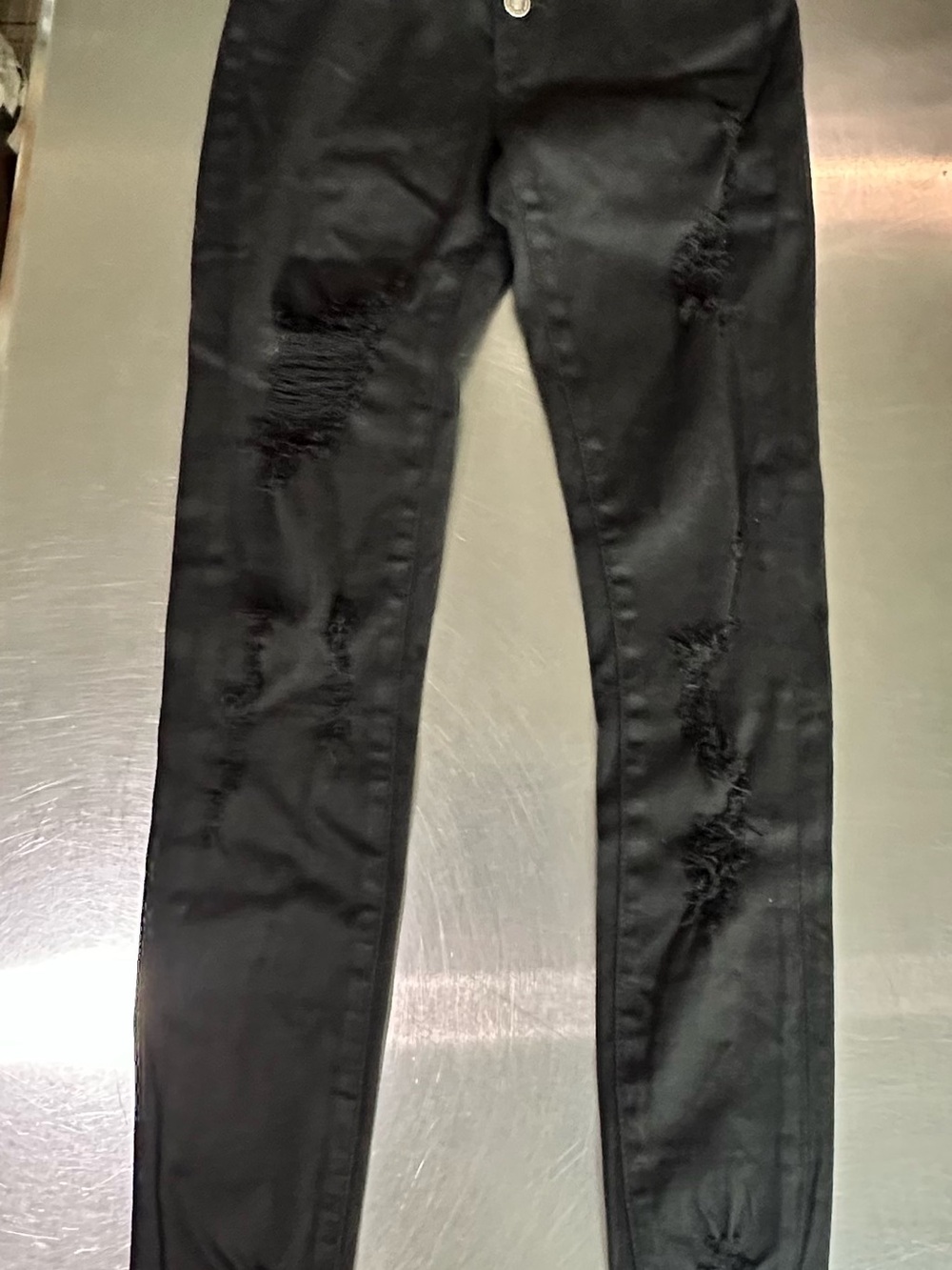 KanCan Black Ripped Skinny Jeans